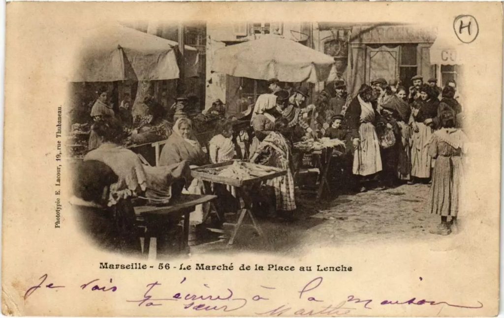 Marseille - Marché place au Lenche